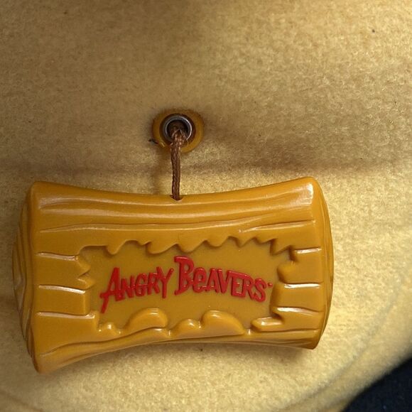 Angry Beavers Norbert Nickelodeon Vintage 1998 Mattel 10" Chomping Plush euc - Picture 4 of 11